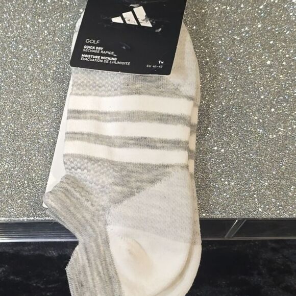 Adidas Wool Low Ankle Socks- Grey Two Melange - Picture 3 of 4